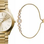 Michael Kors Women's Slim Runway Three-Hand Stainless Steel Quartz Watch